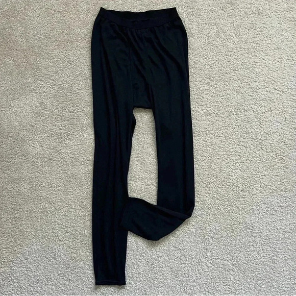 Patagonia Capilene Mid weight Baselayer Leggings Pants Men Sz Medium Black Snow, - Picture 13 of 16